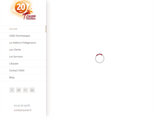 Tablet Screenshot of oxer.fr